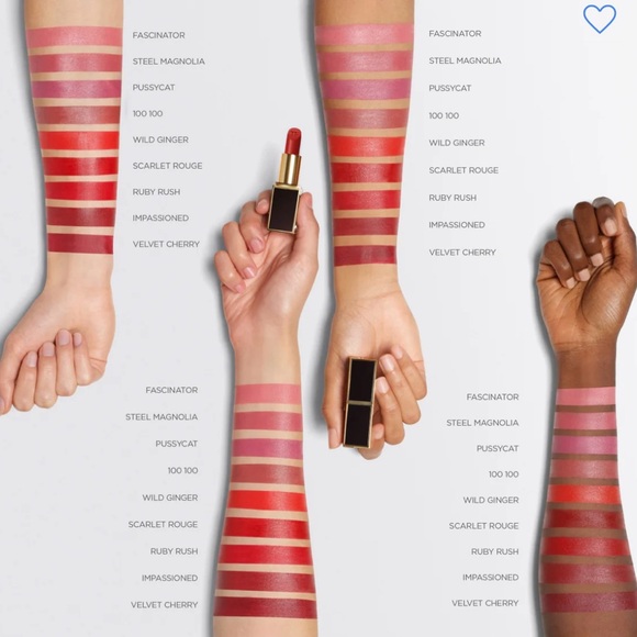 Tom Ford Lip Color Matte Shade 100 100 .1 oz 3 g Full Size NIB - Picture 6 of 7